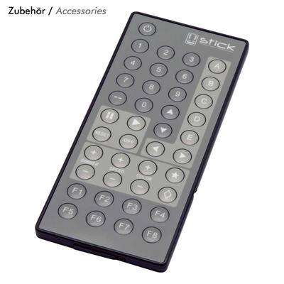 TOUCH CONTROL GLASS 3 RGB DMX BLACK (by Sunlite)