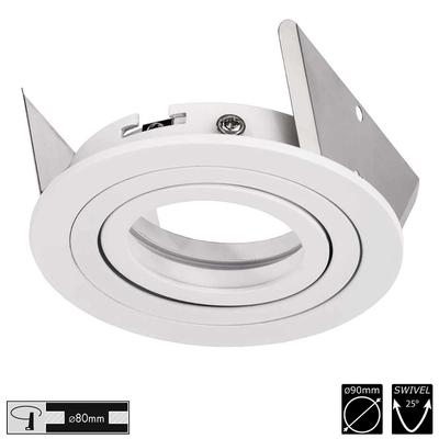 DOWNLIGHT VARIO RING, rund, weiss verstellbar