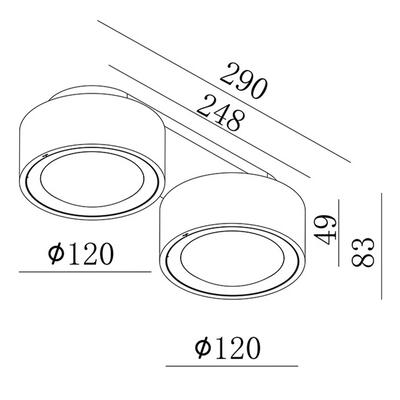 LAVILLA - VITA 2, 230VAC, weiss, 3000°K