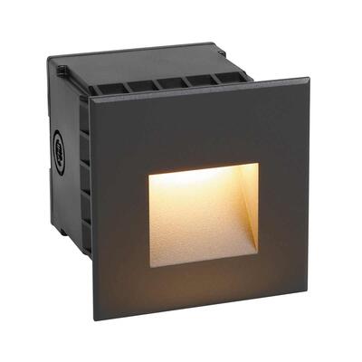 WALL LIGHT REC 100, 230 VAC, schwarz, WW