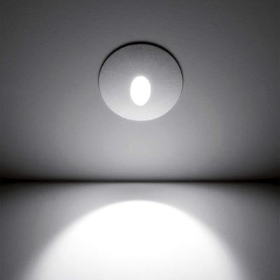 WALL LIGHT REC EYE DESIGN R Edelstahl, CW