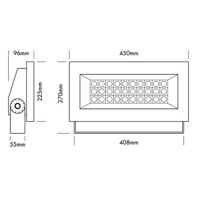 WALLWASHER DUBAI 7500 14°, WW