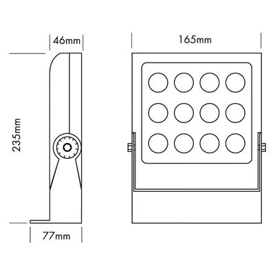 WALLWASHER12 ARC RGB (*CC)