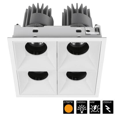 PERFORMANCE XS STD CARDAN QUATTRO, Refl. weiss, 25°, SWW