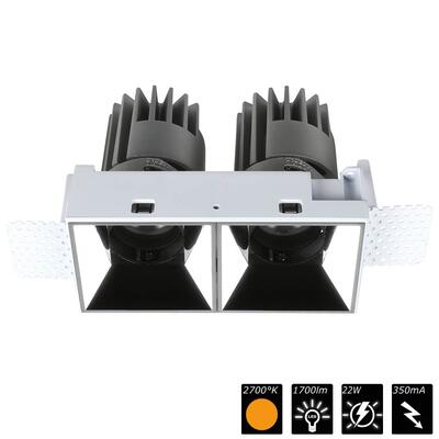 PERFORMANCE XS TRIMLESS CARDAN DUO, Refl. spiegelnd, 25°, SWW