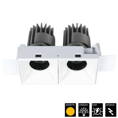 PERFORMANCE XS TRIMLESS CARDAN DUO, Refl. weiss, 40°, WW