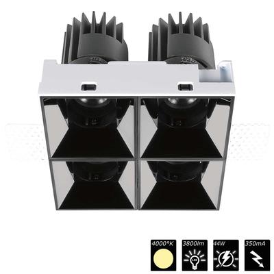 PERFORMANCE XS TRIMLESS CARDAN QUATTRO, refl. chrom black, 25°, NW