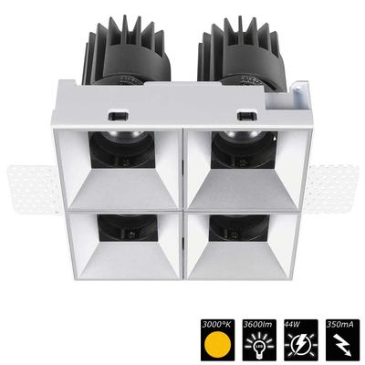 PERFORMANCE XS TRIMLESS CARDAN QUATTRO, Refl. silber, 25°, WW