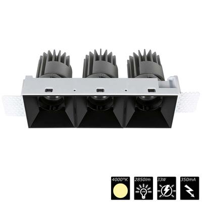 PERFORMANCE XS TRIMLESS CARDAN TRIO, refl. black, 40°, NW