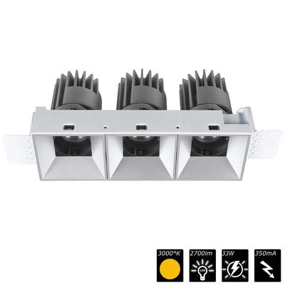 PERFORMANCE XS TRIMLESS CARDAN TRIO, refl. silver, 25°, WW