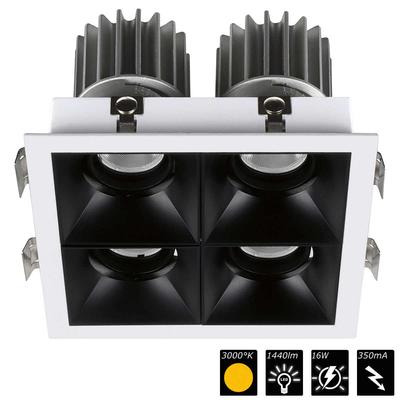 PERFORMANCE XXS STD CARDAN QUATTRO, Refl. schwarz, 55°, WW