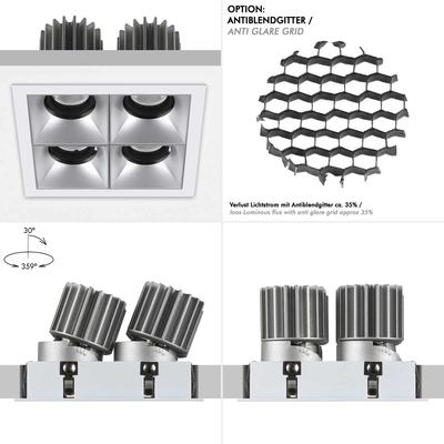 PERFORMANCE XXS STD CARDAN QUATTRO, Refl. weiss, 55°, SWW