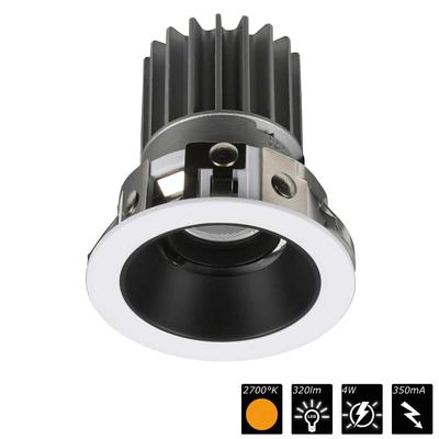 PERFORMANCE XXS STD SPOT round, Refl. schwarz, 55°, SWW