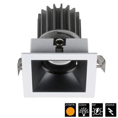 PERFORMANCE XXS STD SPOT square, Refl. schwarz, 18°, SWW