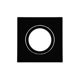 EUROPOLE LED'UP UNIVERSAL RING SQUARE BLACK