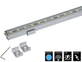 ALU STRIP 100cm MONO SMD, 2G, CW