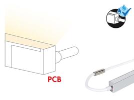 ANSCHLUSSKABEL SIDE rechts, 2-POL für FLEX STRIP OPAL LONDON + LIVERPOOL, weiss, pro m