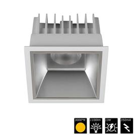 DOWNLIGHT ARENA 100 SQUARE, Reflektor silber, WW