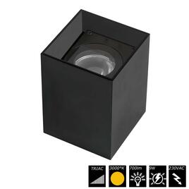 BLOX WALL IP, 6W, schwarz, 230 VAC, 3000°K