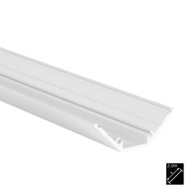 ALU PROFILE C-LINE CORNER weiss 2m