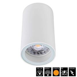 VISION - DRUM MINI IP54, GU10, weiss, 230VAC, 2700°K