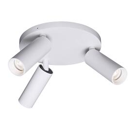 ELIVA - 3 ROUND GU10, ohne Lampe, weiss