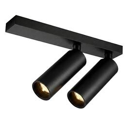 ELIVA - 2 LINEAR GU10, 2700°K, 10W, schwarz