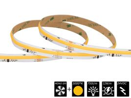 FLEX STRIP DIGITAL COB&CSP MONO WW, 360LED - P36 - 12W, 24V, 5m