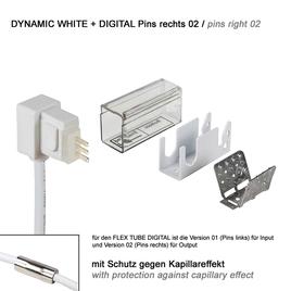 ANSCHLUSSKABEL Einspeisung unten rechts 02 IP67 auf offenes Kabelende FLAT DYNAMIC WHITE + DIGITAL