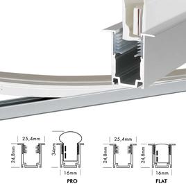 ALU PROFIL HYBRID REC PRO + FLAT 2m