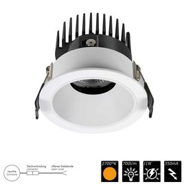 DOWNLIGHT FLEXIO FIXED, weiss > weiss, 50°, SWW