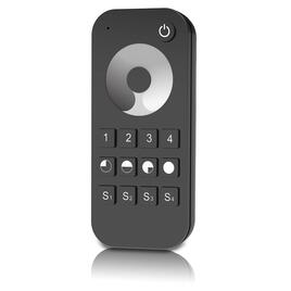 PROLED RF MESH 2.4G MONO REMOTE 4 - 4 ZONEN, 4 SCENEN, black