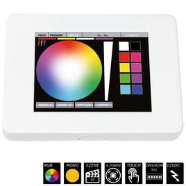 TOUCH CONTROL LCD MINI RGB DMX weiss