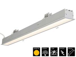 LINEAR CEILING M silber, CW