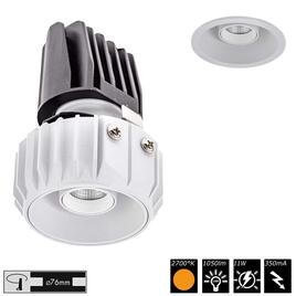 LUXUS MINI TRIMLESS, weiss, 2700°K, 11W, dimmbar