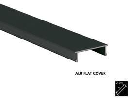 ALU COVER M-LINE, schwarz, 2m