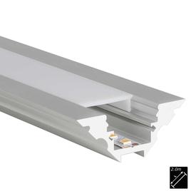 ALU PROFILE M-LINE CORNER silver 2m