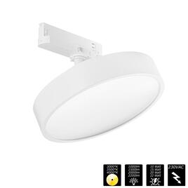 MOON 3F 240, 10W - 22W, 230VAC, 3000°K/3500°K/4000°K, weiss