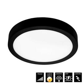 MOON 240, IP54, 230VAC, schwarz, CCT 2700/3000/4000°K, TRIAC dim