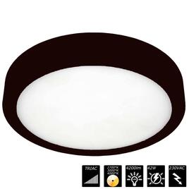 MOON 500, IP54, 230VAC, schwarz, CCT 2700/3000/4000°K, TRIAC dim