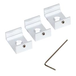 ALU PROFILE MOUNTING SET M-LINE STANDARD+LOW weiss