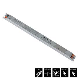 LINEAR SCHALTNETZTEIL dimmbar RF-WIFI / PUSH-DIM CV PWM, 2-CH - 75 Watt