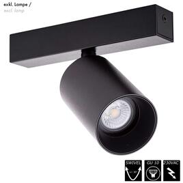 VISION - ORIENT 1 GU10, schwarz, 230VAC, ohne Lampe