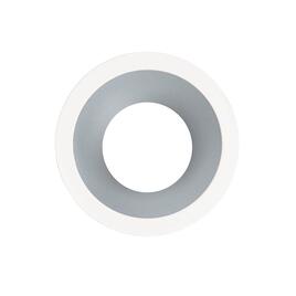 EUROPOLE LED'UP UNIVERSAL ESTHET RING ROUND WHITE/ALU