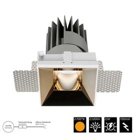 PERFORMANCE S POWER TRIML SPOT FIXED square, Refl. gold, 30°, SWW