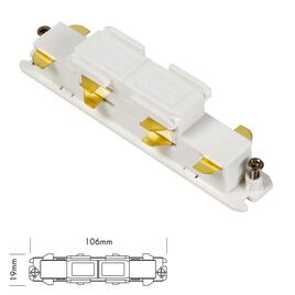 LÄNGSVERBINDER ELEKTRISCH + MECHANISCH, mit DALI, weiss