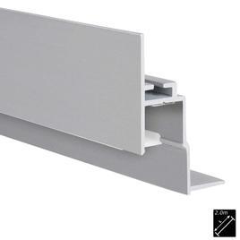 ALU PROFILE S-LINE CEILING 24 silber 2m