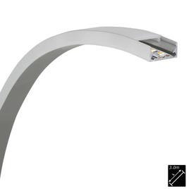 ALU PROFILE S-LINE CURVE silber 3m