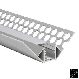 ALU PROFILE S-LINE TILES CORNER INTERNAL silber 2m