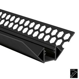 ALU PROFILE S-LINE TILES CORNER INTERNAL black 2m